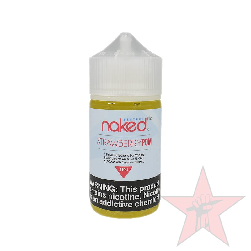 Naked 100 Menthol - Strawberry Pom 60ml (3 , 6 mg 